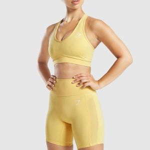 Gymshark Sports bra and biker shorts